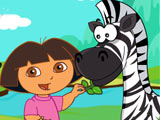 Dora care baby zebra