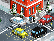 Winter Traffic Policeman